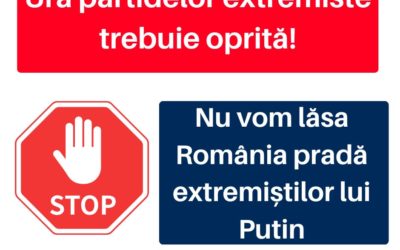Ura promovată de partidele extremiste trebuie oprită